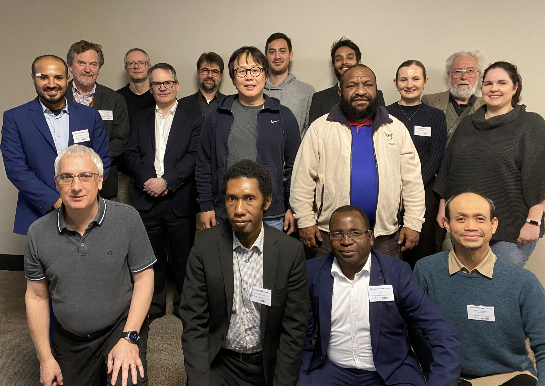 Participants of the Practical CGE Course held in Melbourne July 2023