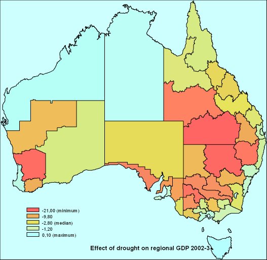 map of australia