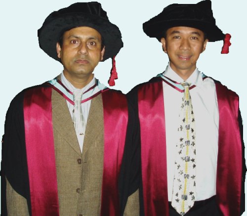 Dr Serajul Hoque and Dr Daniel Pambudi