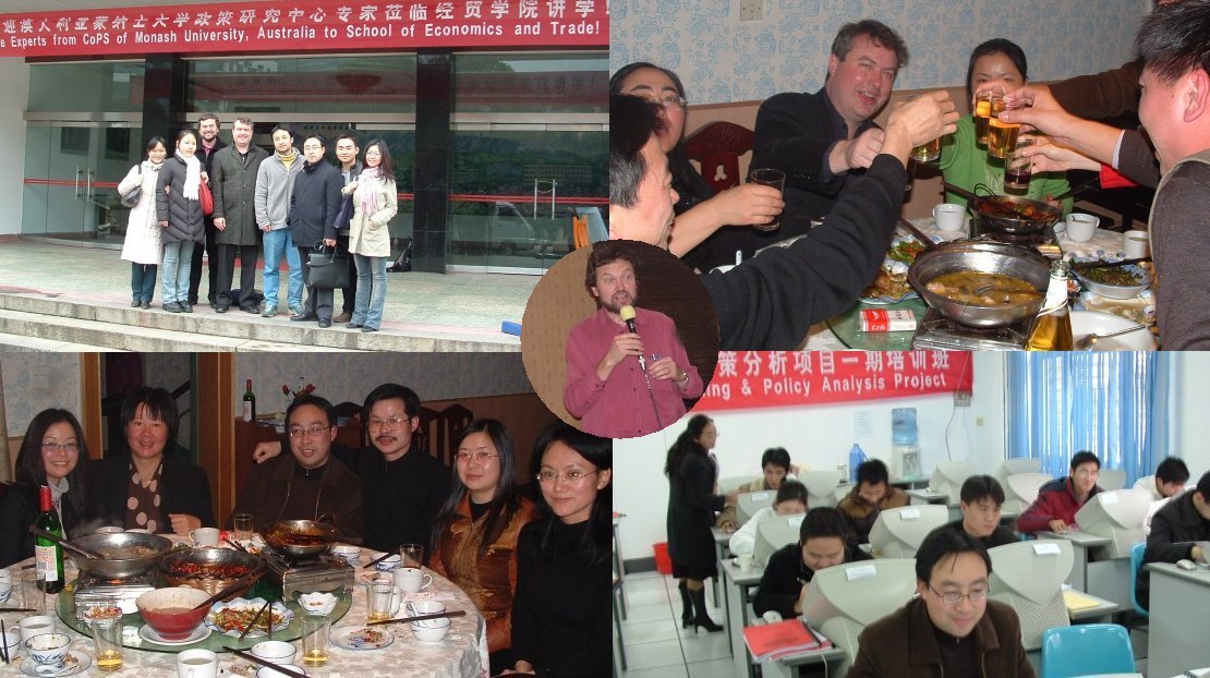 February 2006 Practical CGE Modelling Course at Hunan University, Changsha