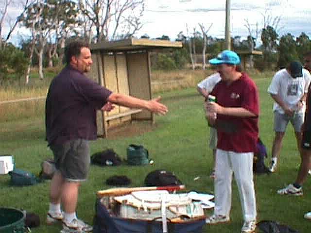 Handing over of the shield