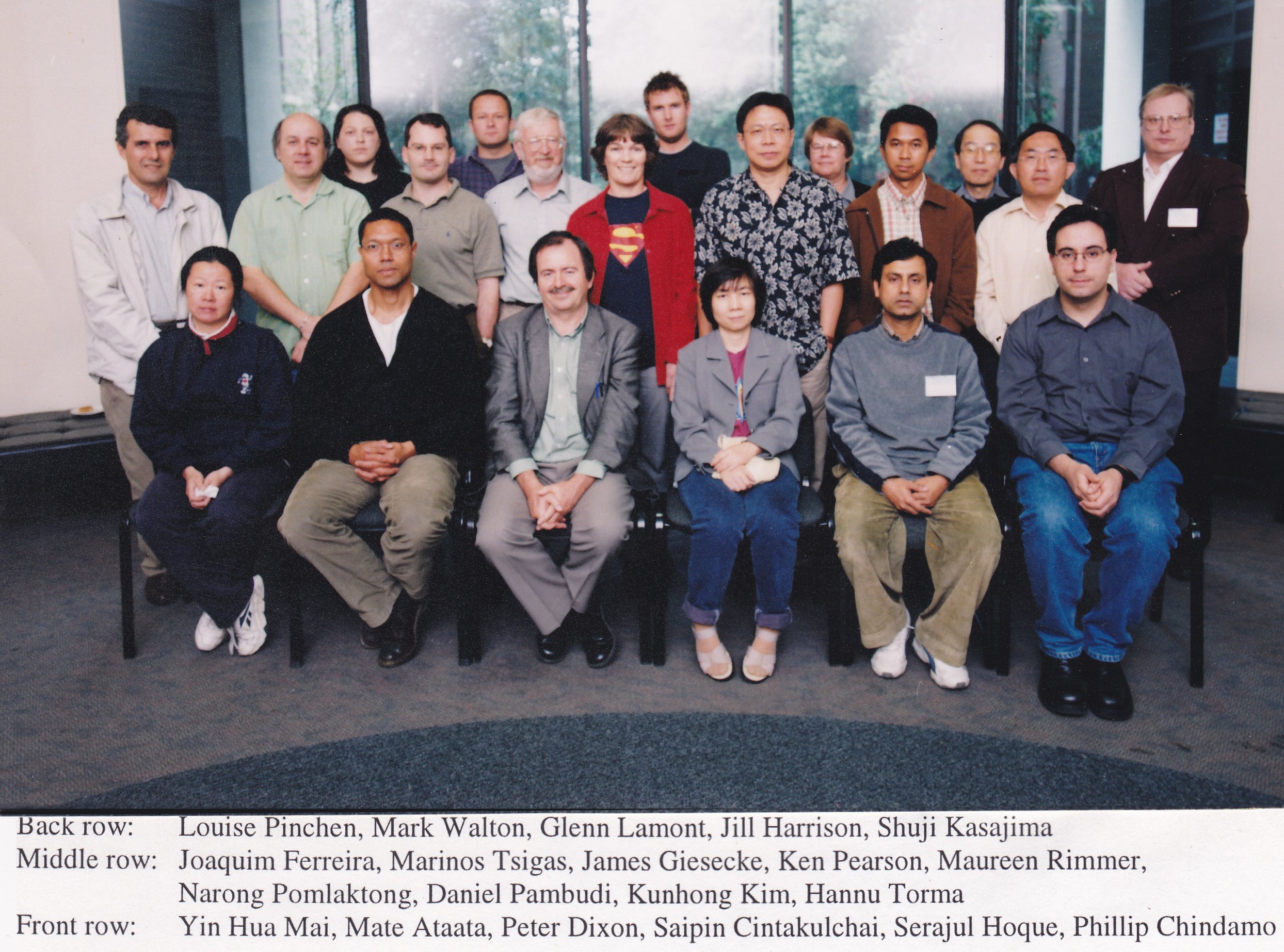 November 2002 Monash Model Course at Monash