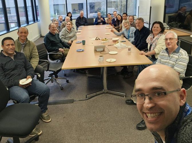 CoPS celebrating Peter Dixon's 80th birthday