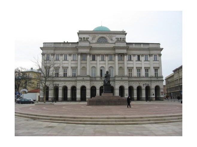 Course Venue: Palace of Staszic, Warsaw