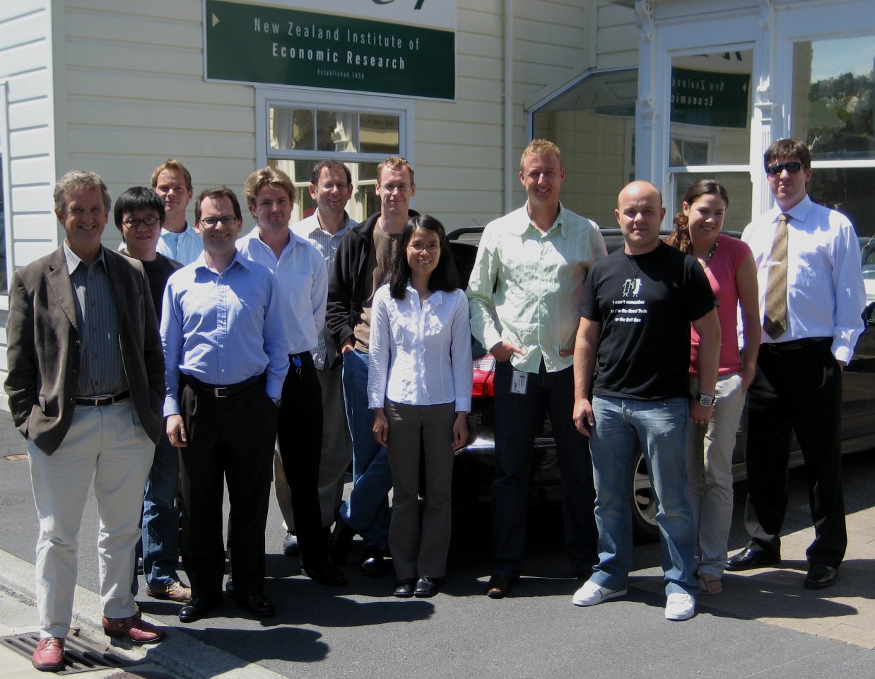 Jan-Feb 2008 Practical CGE Modelling Course at NZIER, Wellington, NZ